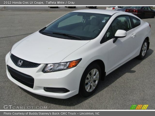 2012 Honda Civic LX Coupe in Taffeta White