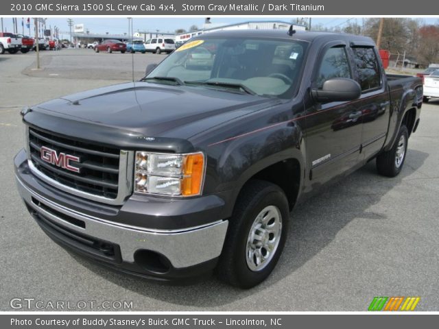 2010 GMC Sierra 1500 SL Crew Cab 4x4 in Storm Gray Metallic