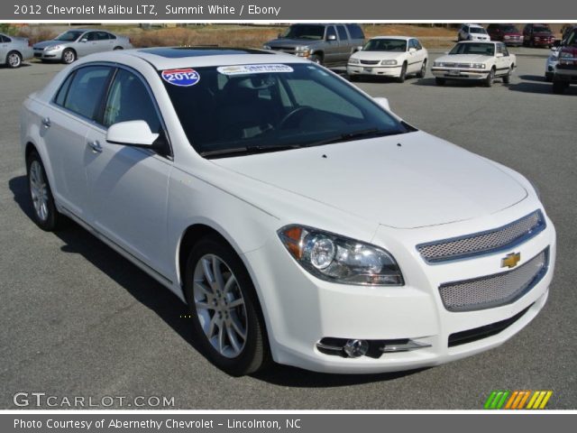 2012 Chevrolet Malibu LTZ in Summit White