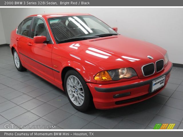 2000 BMW 3 Series 328i Sedan in Bright Red