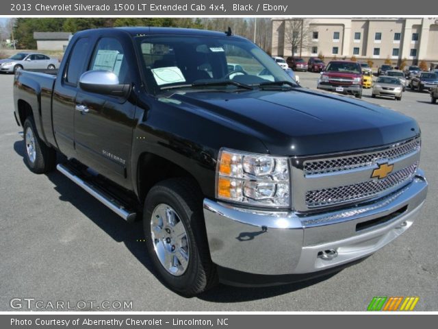 2013 Chevrolet Silverado 1500 LT Extended Cab 4x4 in Black