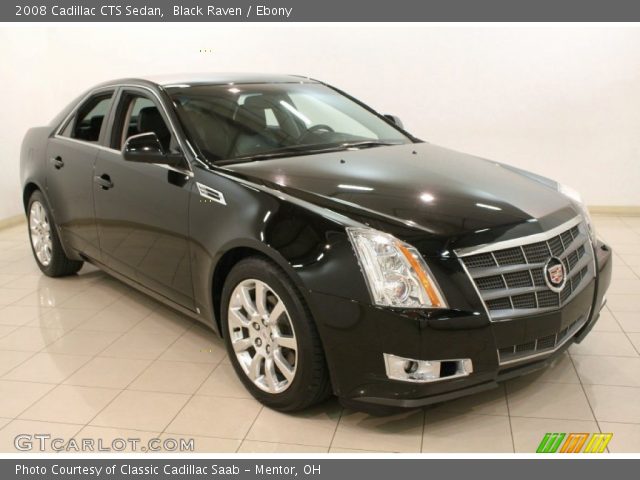 2008 Cadillac CTS Sedan in Black Raven