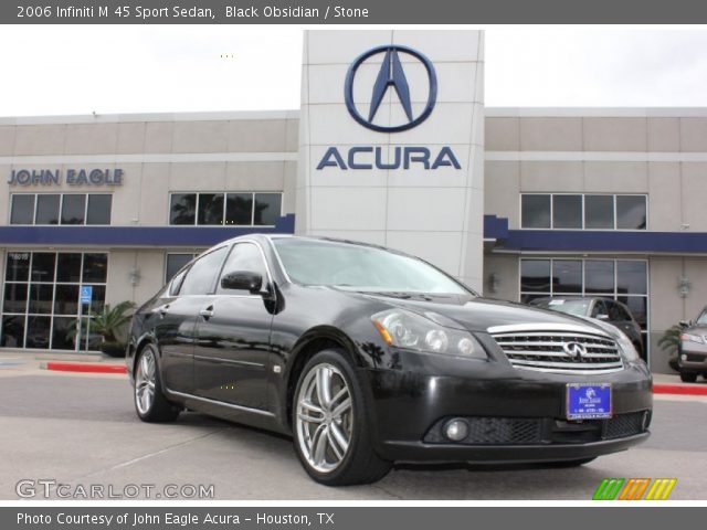 2006 Infiniti M 45 Sport Sedan in Black Obsidian