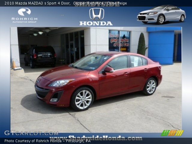 2010 Mazda MAZDA3 s Sport 4 Door in Copper Red Mica