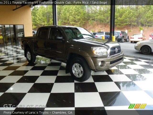 2011 Toyota Tacoma V6 PreRunner Double Cab in Pyrite Mica