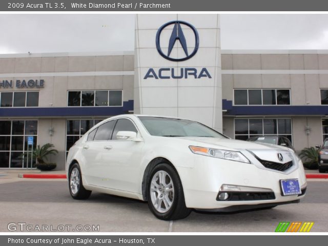 2009 Acura TL 3.5 in White Diamond Pearl