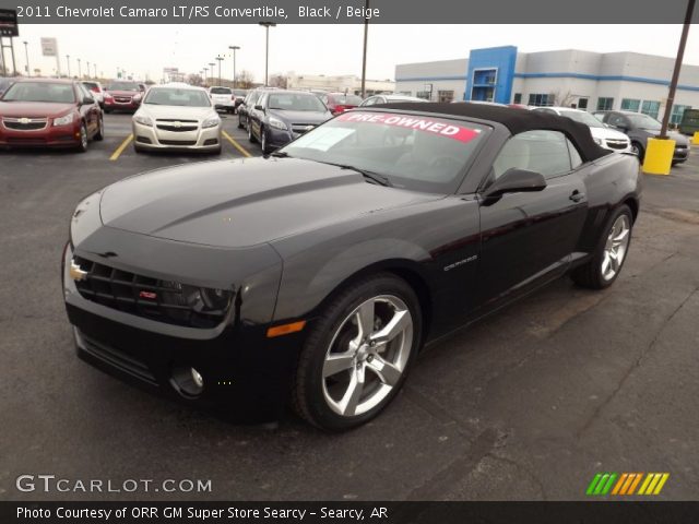2011 Chevrolet Camaro LT/RS Convertible in Black