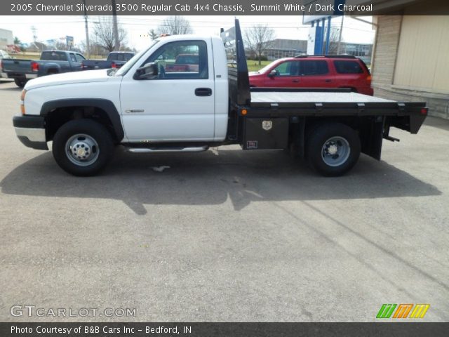 2005 Chevrolet Silverado 3500 Regular Cab 4x4 Chassis in Summit White