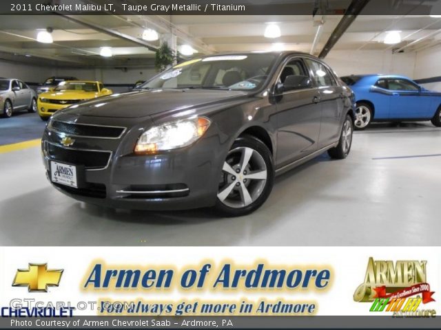 2011 Chevrolet Malibu LT in Taupe Gray Metallic