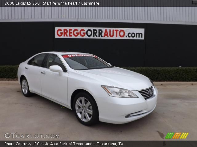 2008 Lexus ES 350 in Starfire White Pearl