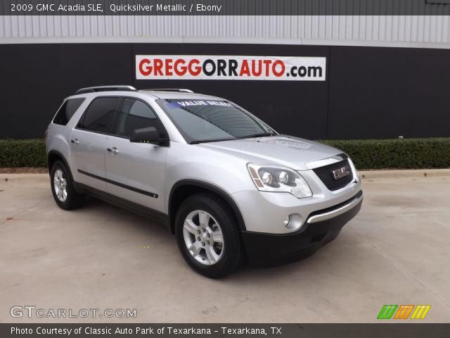 2009 GMC Acadia SLE in Quicksilver Metallic