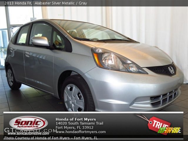 2013 Honda Fit  in Alabaster Silver Metallic