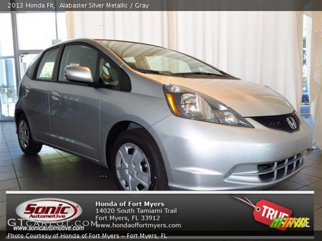 2013 Honda Fit  in Alabaster Silver Metallic