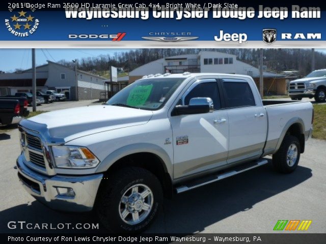 2011 Dodge Ram 2500 HD Laramie Crew Cab 4x4 in Bright White