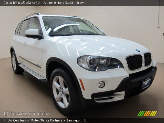 2010 BMW X5 xDrive30i in Alpine White