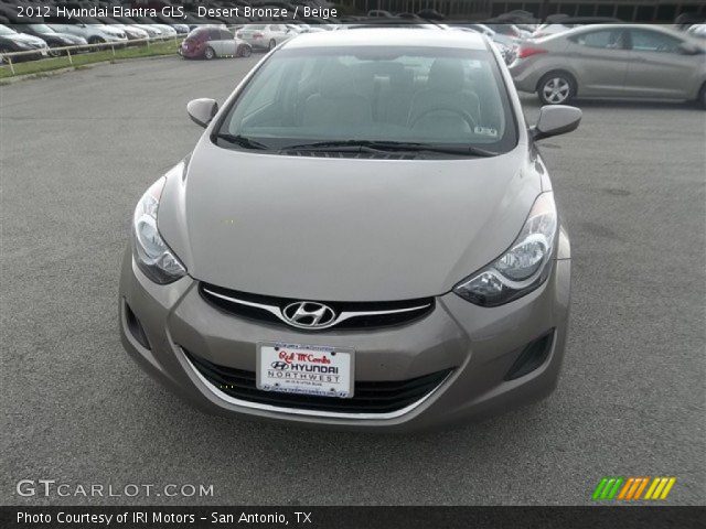 2012 Hyundai Elantra GLS in Desert Bronze