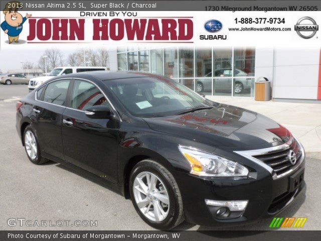 2013 Nissan Altima 2.5 SL in Super Black