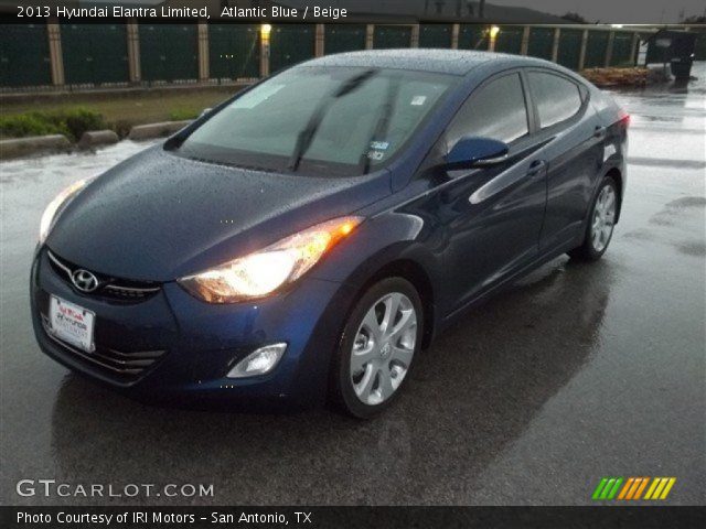 2013 Hyundai Elantra Limited in Atlantic Blue