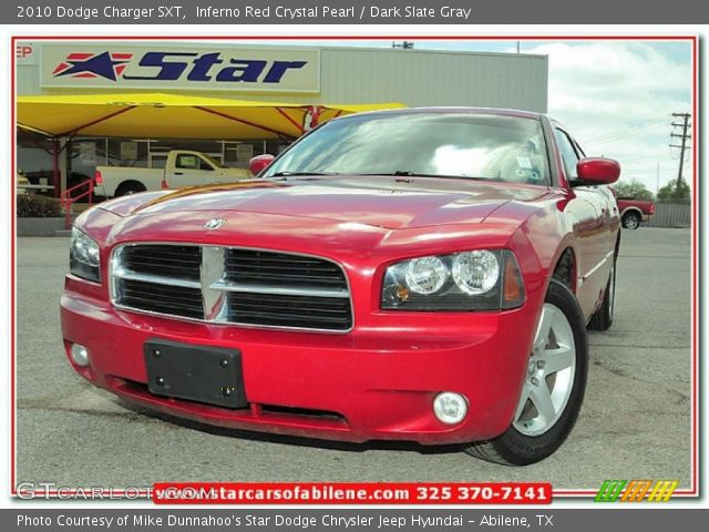 2010 Dodge Charger SXT in Inferno Red Crystal Pearl