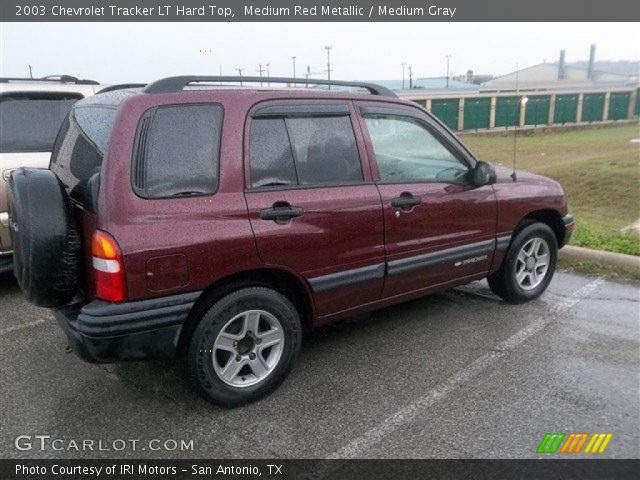 2003 Chevrolet Tracker LT Hard Top in Medium Red Metallic