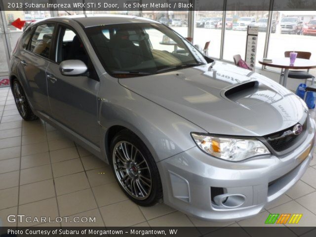 2013 Subaru Impreza WRX STi 5 Door in Ice Silver Metallic