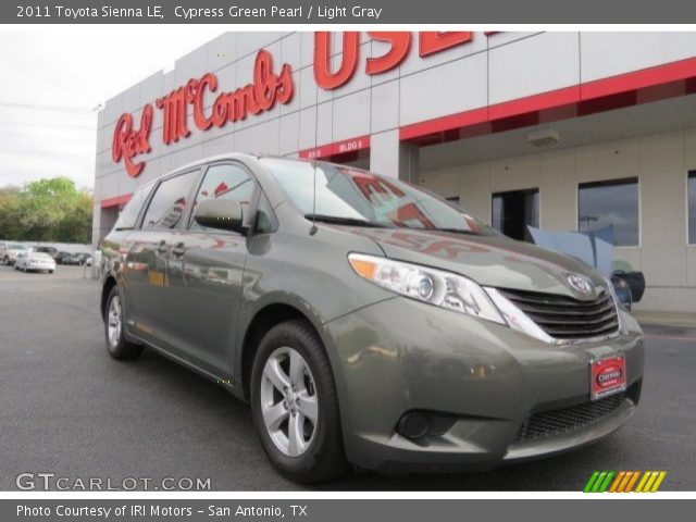 2011 Toyota Sienna LE in Cypress Green Pearl