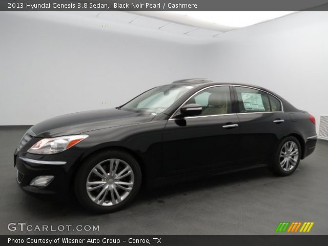 2013 Hyundai Genesis 3.8 Sedan in Black Noir Pearl
