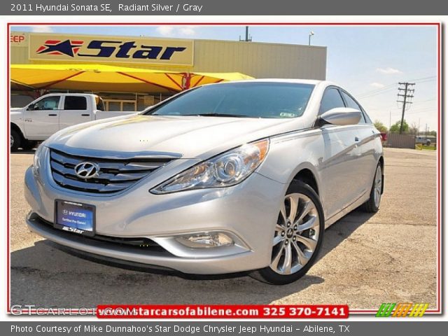 2011 Hyundai Sonata SE in Radiant Silver