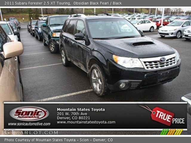 2011 Subaru Forester 2.5 XT Touring in Obsidian Black Pearl