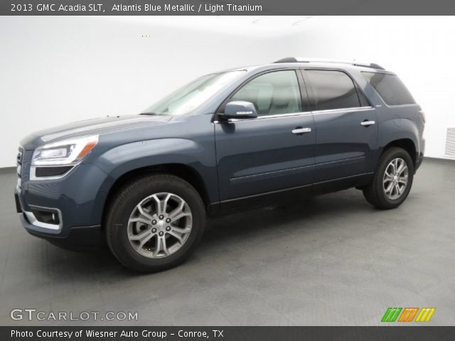 2013 GMC Acadia SLT in Atlantis Blue Metallic