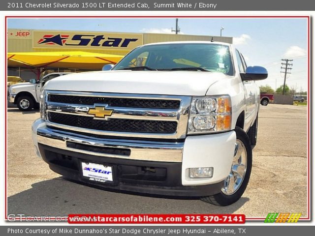 2011 Chevrolet Silverado 1500 LT Extended Cab in Summit White