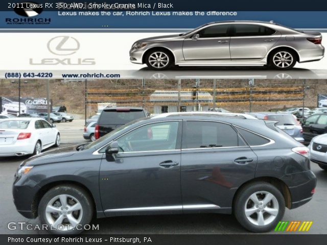 2011 Lexus RX 350 AWD in Smokey Granite Mica