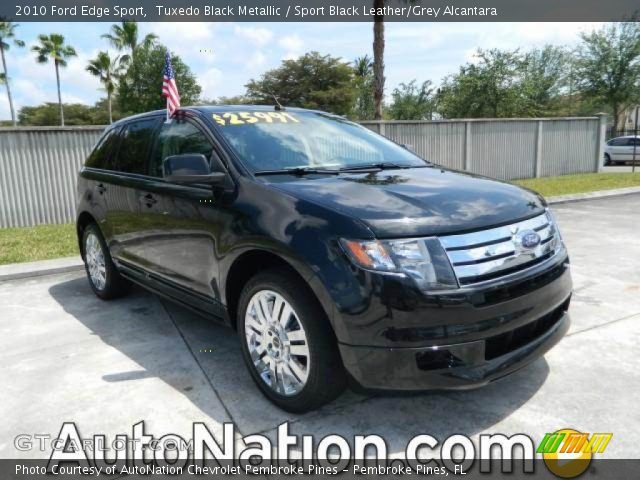 2010 Ford Edge Sport in Tuxedo Black Metallic