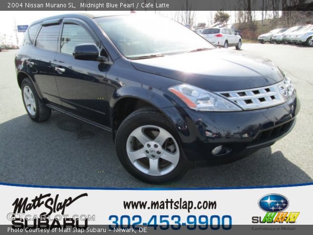 2004 Nissan Murano SL in Midnight Blue Pearl
