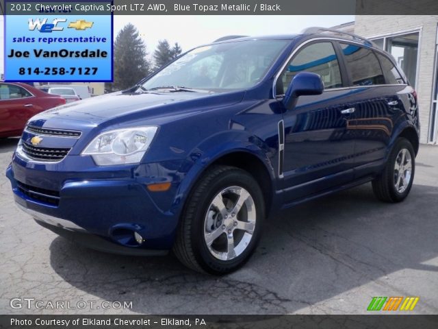 2012 Chevrolet Captiva Sport LTZ AWD in Blue Topaz Metallic