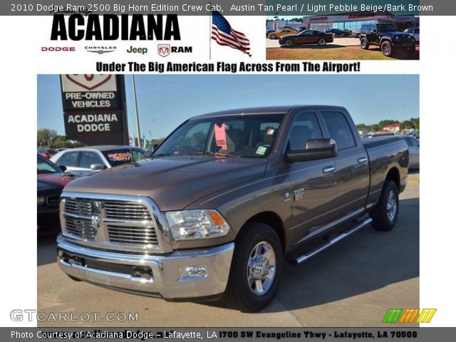 2010 Dodge Ram 2500 Big Horn Edition Crew Cab in Austin Tan Pearl