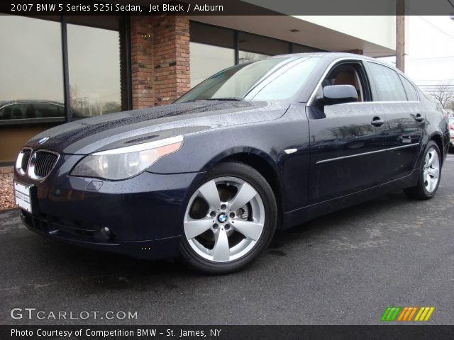 2007 BMW 5 Series 525i Sedan in Jet Black