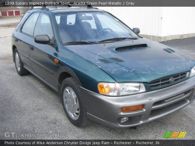 1999 Subaru Impreza Outback Sport in Acadia Green Pearl Metallic