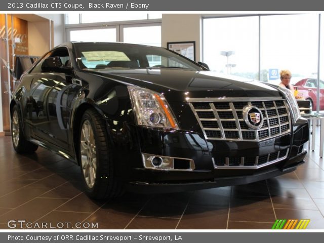 2013 Cadillac CTS Coupe in Black Raven