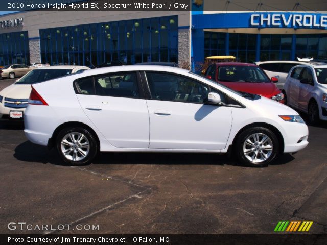 2010 Honda Insight Hybrid EX in Spectrum White Pearl