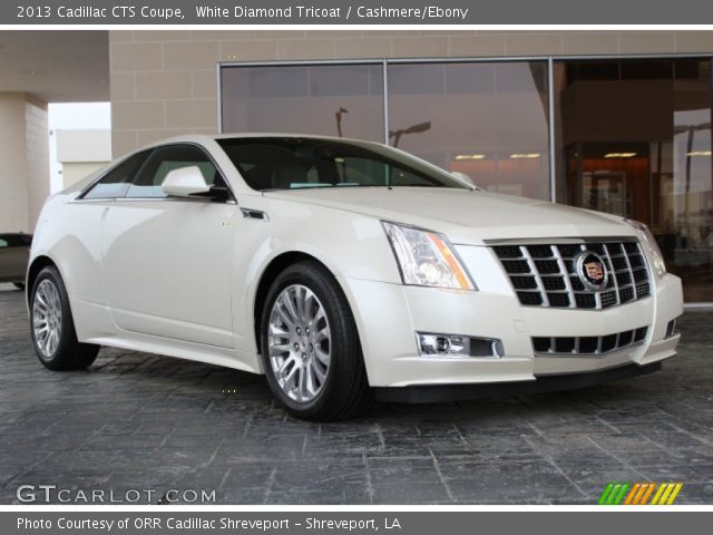 2013 Cadillac CTS Coupe in White Diamond Tricoat