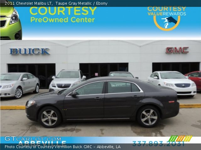 2011 Chevrolet Malibu LT in Taupe Gray Metallic
