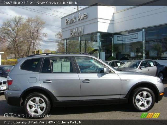 2007 BMW X3 3.0si in Silver Grey Metallic