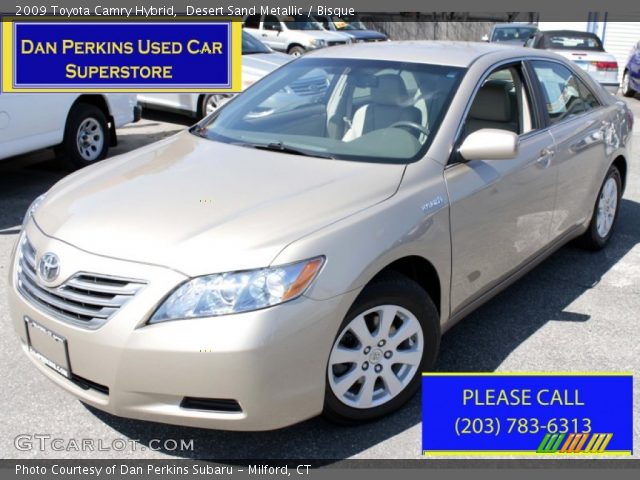 2009 Toyota Camry Hybrid in Desert Sand Metallic