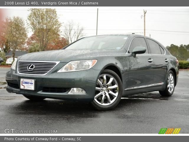 2008 Lexus LS 460 in Verdigris Green Mica