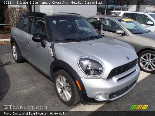 2012 Mini Cooper S Countryman in Crystal Silver Metallic