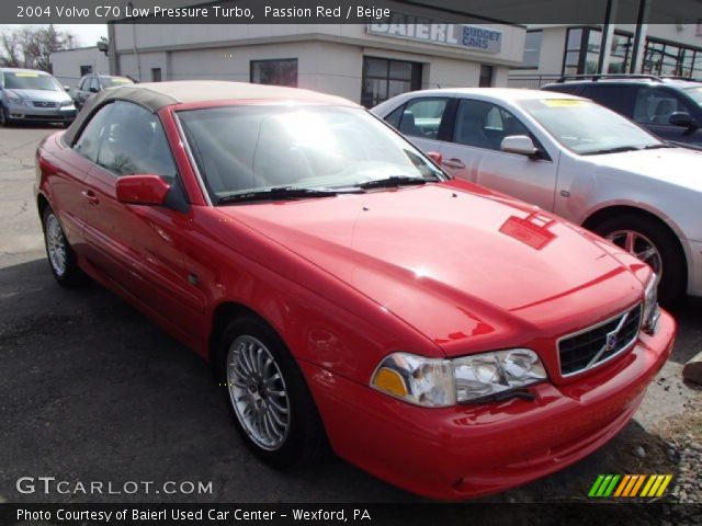 2004 Volvo C70 Low Pressure Turbo in Passion Red