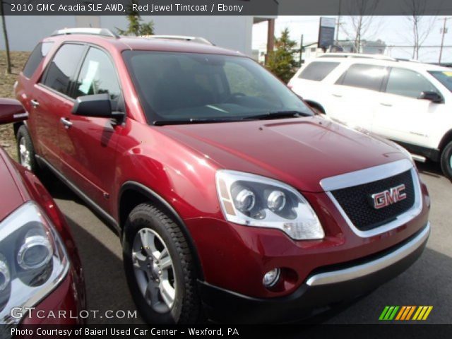 2010 GMC Acadia SLE AWD in Red Jewel Tintcoat