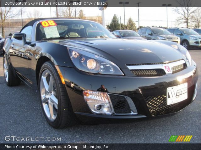 2008 Saturn Sky Red Line Roadster in Black Onyx