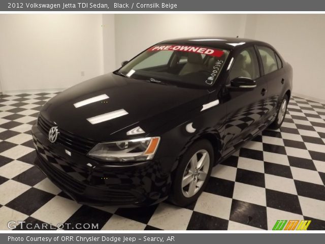 2012 Volkswagen Jetta TDI Sedan in Black